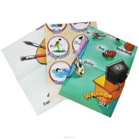 Welcome. Posters Set. Set 1 Pack. Beginner (for the Welcome 1, Aboard 1, Plus 1). Комплект постеров