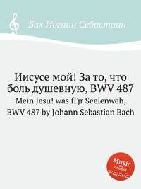 Иисусе мой! За то, что боль душевную, BWV 487. Mein Jesu! was fГјr Seelenweh, BWV 487 by Johann Sebastian Bach