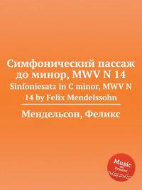 Симфонический пассаж до минор, MWV N 14. Sinfoniesatz in C minor, MWV N 14 by Felix Mendelssohn