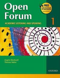 Open Forum 1. Student's Book
