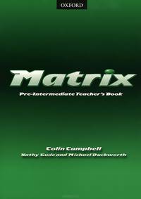 Matrix Pre-Intermediate. Teacher's Book
