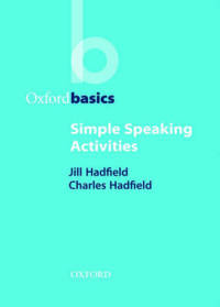 Oxford Basics Simple Speaking Activities