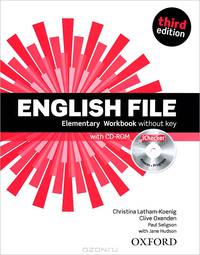 English File Elementary. Third Edition. Workbook without keys + iChecker