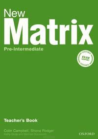 New Matrix. Pre-intermediate. Teacher's Book