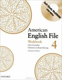 American English File: Level 4: Workbook (+ CD-ROM)