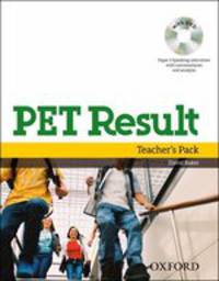 PET Result. Teacher's Book with Assessment Booklet, DVD and Dictionaries Booklet
