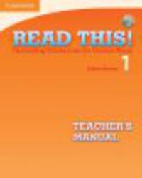 Read This! Level 1 Teacher's Manual: Fascinating Stories from the Content Areas (+ Audio CD)