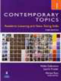 Contemporary Topics 1. Academic Listening and Note-Taking Skills