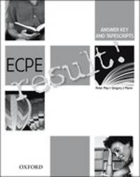 ECPE result! Answer Key and Tapescripts