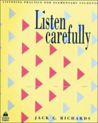 Listen Carefully. Student's Book