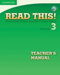 Read This 3. Teacher's Manual: Fascinating Stories from the Content Areas