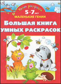 Большая книга умных раскрасок. 5-7 лет