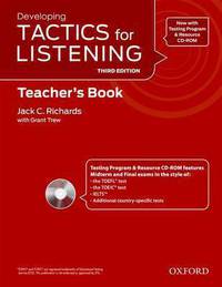 Tactics for Listening Developing : Teachers Resource Pack (book + CD-rom)