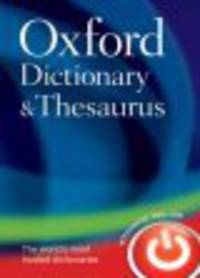 EDT:OXF DICTIONARY & THESAURUS HB 2E