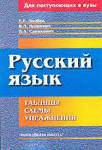 Русский язык: таблицы, схемы, упражнения. 3-е изд.