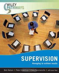 Wiley Pathways Supervision (Wiley Pathways)