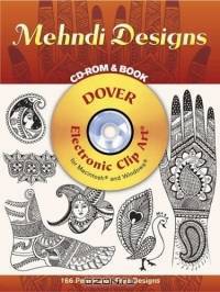 Mehndi Designs CD-ROM and Book (Electronic Clip Art)