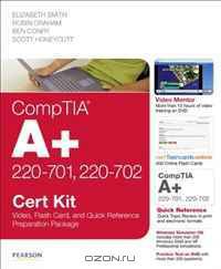 CompTIA A+ 220-701 and 220-702 Cert Kit: Video, Flash Card and Quick Reference Preparation Package (Video Mentor)