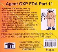 Agent GXP FDA Part 11