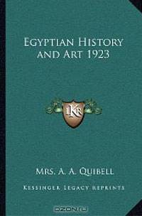Egyptian History and Art 1923