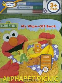 Sesame Street Alphabet Party: My Wipe-Off Book with Other and Pens/Pencils