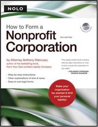 How to Form a Nonprofit Corporation (book w/ CD-Rom)