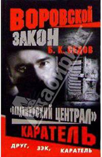 Воровской закон. "Владимирский централ". Каратель: Роман