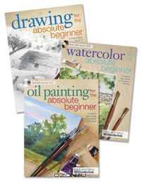 Drawing, Watercolor and Oil for the Absolute Beginner with Mark Willenbrink Books Bundle