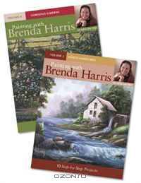 Painting Acrylics with Brenda Harris Books Bundle