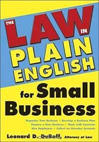 The Law (In Plain English) for Small Business (Sphinx Legal)
