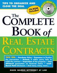 Complete Bk of Real Estate Contracts+CD (Complete Book of Real Estate Contracts)