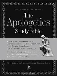 The Apologetics Study Bible (Apologetics Bible) Black