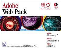 Adobe Web Pack: Photoshop 7, LiveMotion 2, GoLive 6