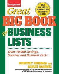 Great Big Book of Business Lists (Great Big Book of Business Lists: All the Things You Need to Know to)