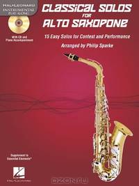 Classical Solos For E-Flat Alto Saxophone BK/CD-ROM (Hal Leonard Instumental Play-Along)