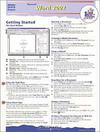 Microsoft Word 2002 Quick Source Reference Guide