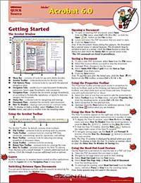 Adobe Acrobat 6.0 Quick Source Guide