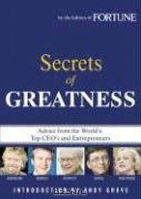 Fortune: Secrets of Greatness