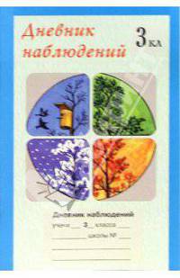 Дневник наблюдений. 3 класс (1-4)
