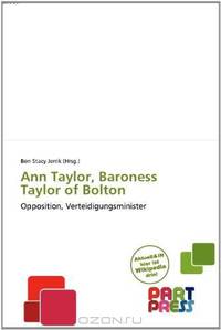Ann Taylor, Baroness Taylor of Bolton (German Edition)