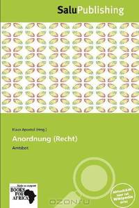 Anordnung (Recht) (German Edition)