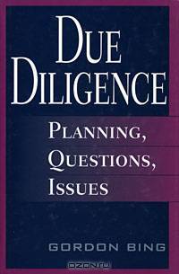 Due Diligence. Planning, Questions, Issues