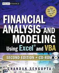 Financial Analysis and Modeling Using Excel and VBA (+ CD-ROM)