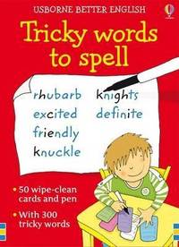 Tricky Words to Spell Activity Cards (50 cards)