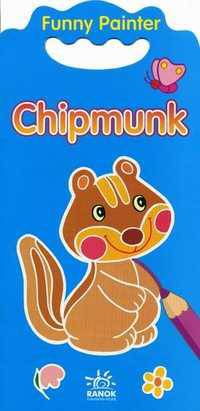 Раскраска. Chipmunk / Бурундук