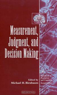 Measurement, Judgment, and Decision Making