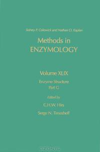 Methods in Enzymology: Volume 49: Enzyme Structure: Part G