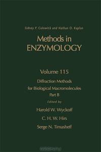 Methods in Enzymology: Volume 115: Diffraction Methods for Biological Macromolecules: Part B