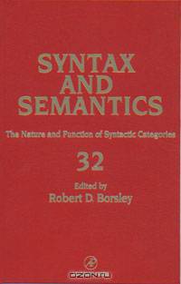 The Nature and Function of Syntactic Categories,32