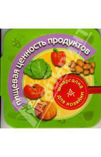 Пищевая ценность продуктов